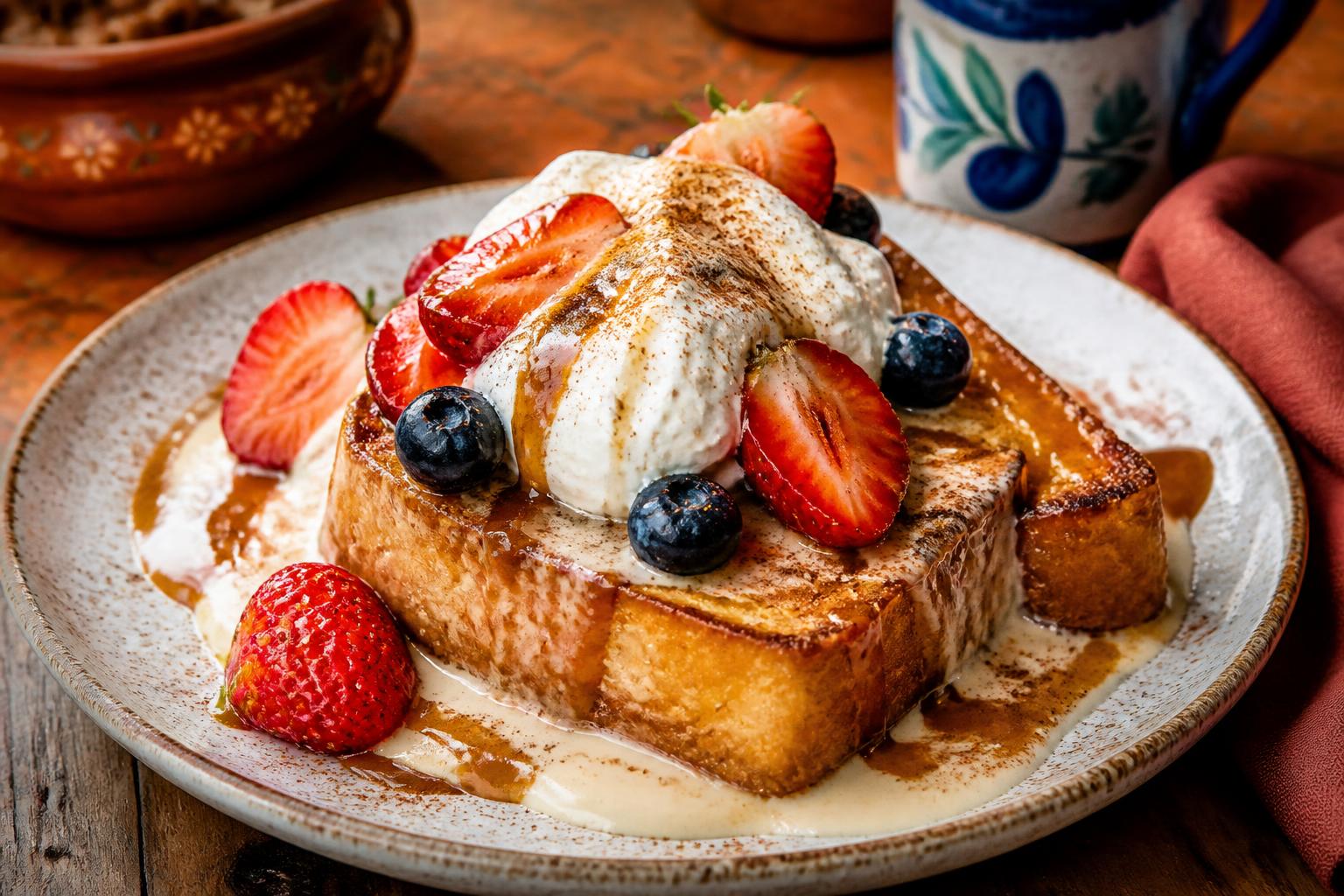Tres Leches French Toast