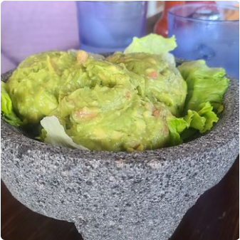 Hand-mashed guacamole, made to order